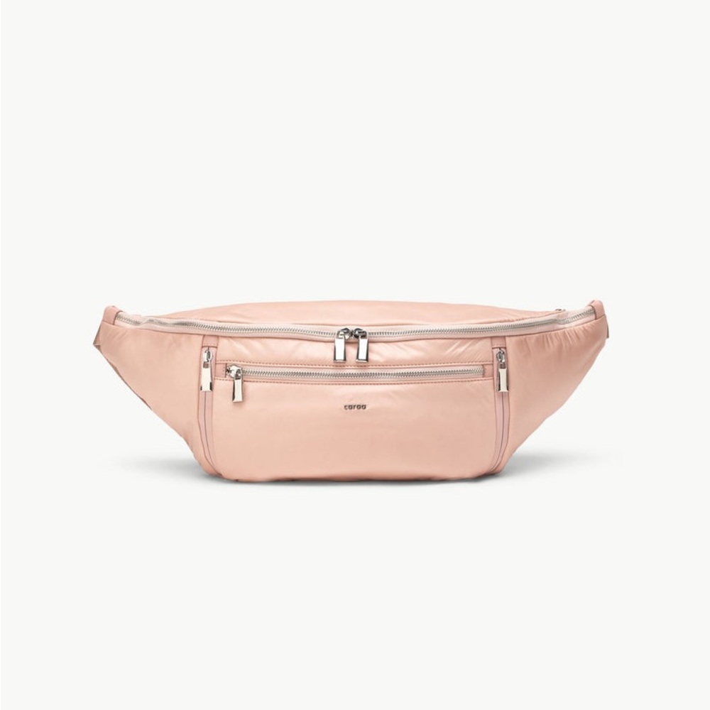 NWT Free People x Caraa Large Blush Pink Sling Bag - Picture 5 of 12